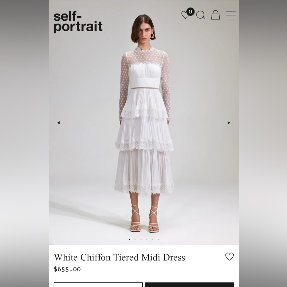 Self portrait dress brand new